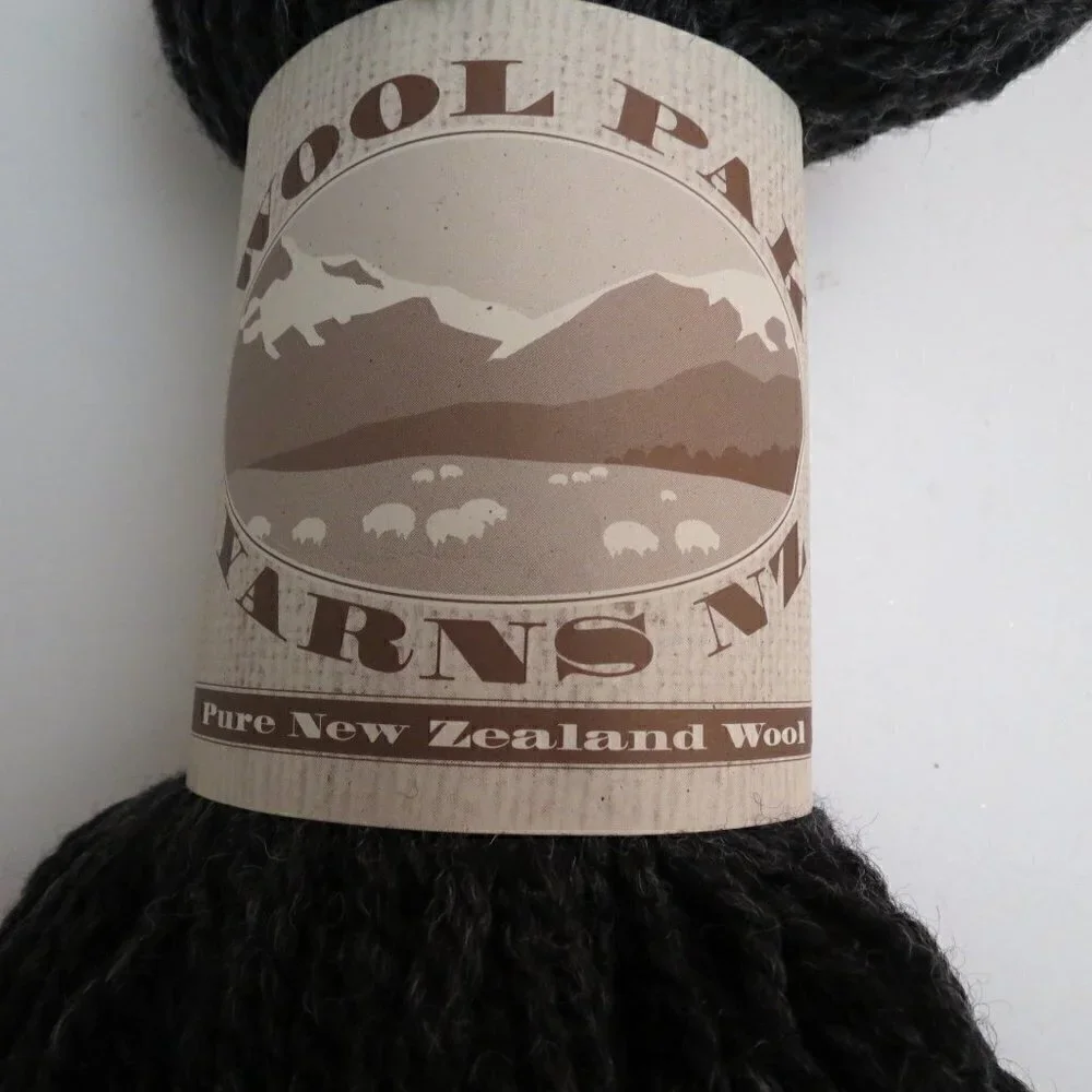 wool pack farms yarn new zealand Color Charcoal 14Ply #1908